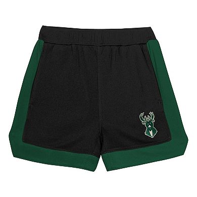Preschool Milwaukee Bucks Mesh Tank Top and Shorts Set