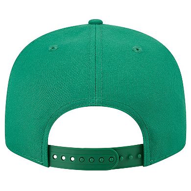 Men's New Era Kelly Green Philadelphia Eagles Main Script 9FIFTY Snapback Hat