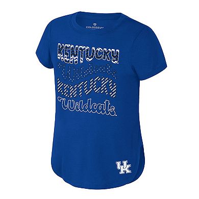 Youth Colosseum Royal Kentucky Wildcats Rogan T-Shirt