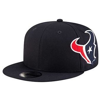 Men's New Era Navy Houston Texans Helmet 9FIFTY Snapback Hat