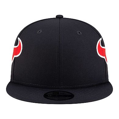 Men's New Era Navy Houston Texans Helmet 9FIFTY Snapback Hat