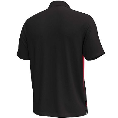 Men's Under Armour Black Maryland Terrapins Title Performance Polo