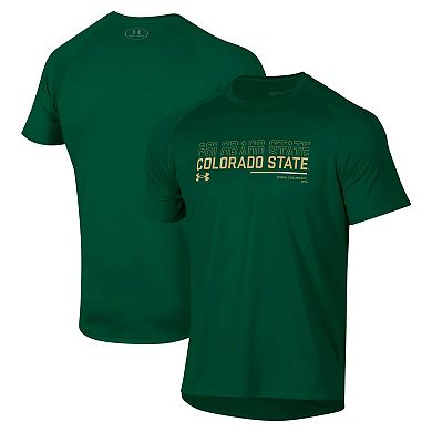 Men's Under Armour Green Colorado State Rams Sideline Tech Performance T-Shirt