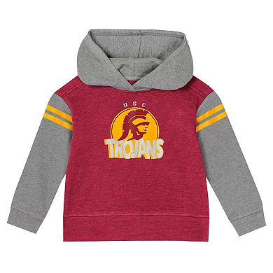 Girls Juvenile Cardinal USC Trojans Preschool Clubhouse Pullover Hoodie & Legging Set