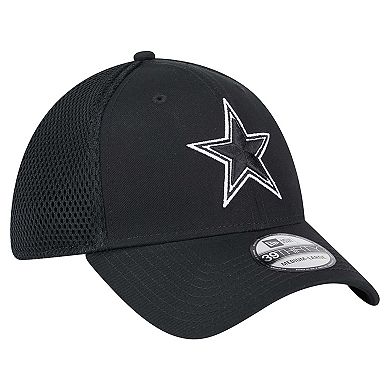 Men's New Era Black Dallas Cowboys Main B-Dub Neo 39THIRTY Flex Hat