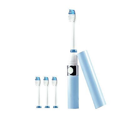 Family Bundle: Pursonic Portable Electric Toothbrush 3-Pack (Blue, Green, Pink)