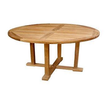 Teak Beachside Umbrella Table