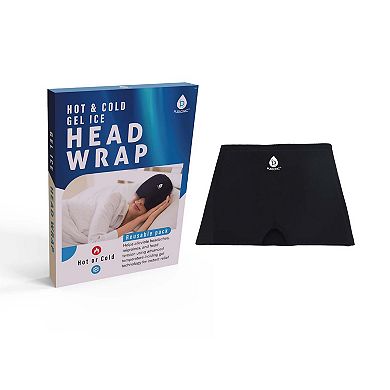 Reusable Hot And Cold Gel Ice Head Wrap Instant Migraine Relief Cap