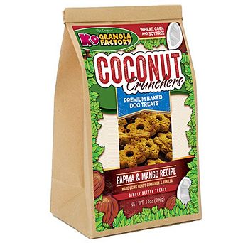 K9 Granola Factory Papaya And Mango Coconut Crunchers 14 Oz