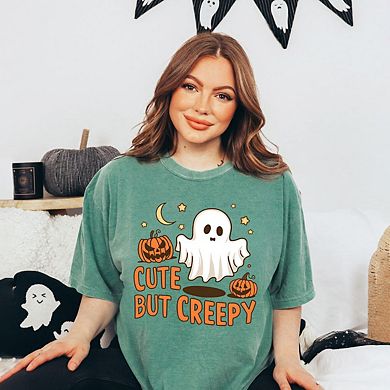 Cute But Creepy Garment Dyed Tees