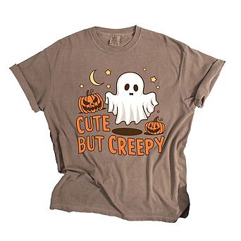 Cute But Creepy Garment Dyed Tees