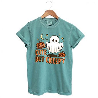 Cute But Creepy Garment Dyed Tees
