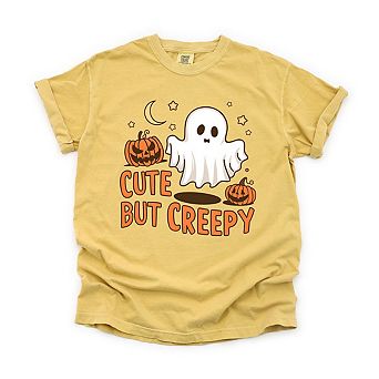 Cute But Creepy Garment Dyed Tees
