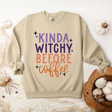Kinda Witchy Before Coffee Sweatshirt
