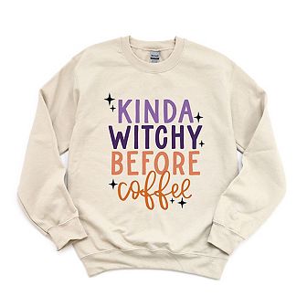 Kinda Witchy Before Coffee Sweatshirt