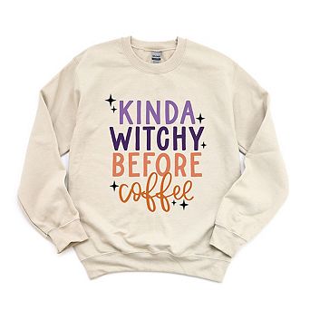 Kinda Witchy Before Coffee Sweatshirt