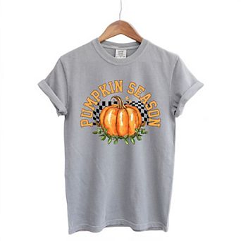 Simply Sage Market Coquette Fall Pumpkin Garment Dyed Tee