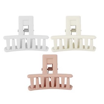Elegant Classic Hair Clips Hairdo Clips For Women 1.77"x1.14"x1.18" 3 pc