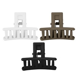 Elegant Classic Hair Clips Hairdo Clips For Women 1.77"x1.14"x1.18" 3 pc