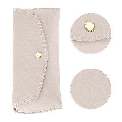 Bark Pattern Eyeglasses Case Portable Eyeglasses Storage 6.69"x2.76"x1.77"