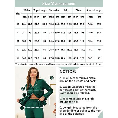 Womens Loungewear Short Sleeve Tops and Shorts with Pockets Outfits Matching Lounge Pajama Set