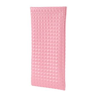 Diamond Lattice Eyeglasses Bag Portable Eyeglasses Storage 7.09"x3.54"