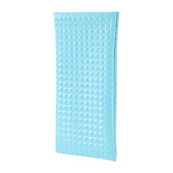 Diamond Lattice Eyeglasses Bag Portable Eyeglasses Storage 7.09"x3.54"