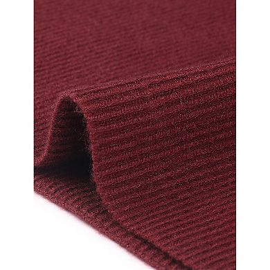 Women's Plus Size Sweater Dress Long Sleeve Knit Pullover Hooded With Pocket Sweater Dresses