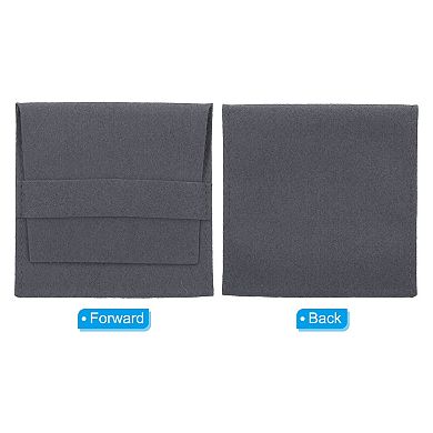 Jewelry Pouches Portable Soft Storage Bags Packaging for Necklace Bracelet