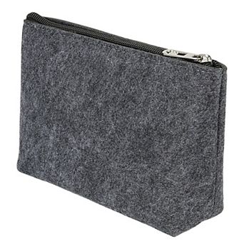 Felt Pencil Bag Pen Case, Stationery Storage Zipper Pouch For Office Organizer
