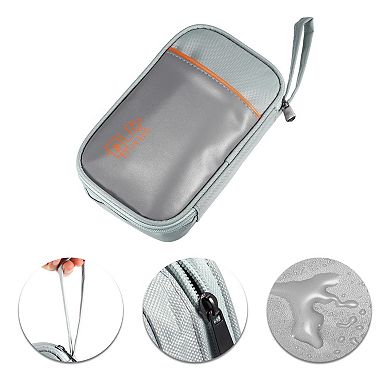 Electronic Organizer, Travel Cable Organizer, Double Layers Pouch, Electronic Accessories Case