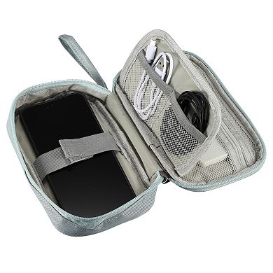 Electronic Organizer, Travel Cable Organizer, Double Layers Pouch, Electronic Accessories Case