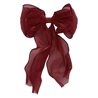 Fashion Cute Bow Hair Pins Hairdo Pins For Women 10.24"x6.69"x0.79" 1 pc