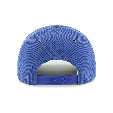 Men's '47 Royal Texas Rangers Laurus Corduroy Hitch Snapback Hat