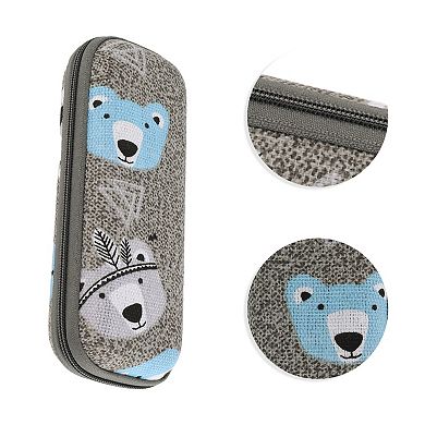 Cartoon Eyeglasses Bag Lightweight Eyeglasses Storage 6.30"x2.56"x1.57"