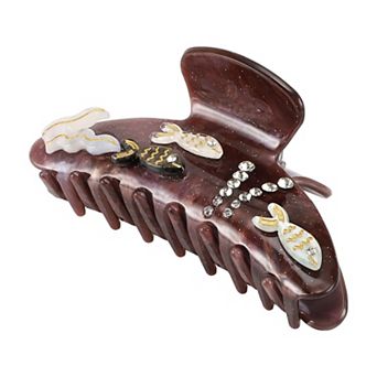 Elegant Fish Hair Clips Hairdo Clips For Women 4.06"x1.81"x2.20" 1 pc