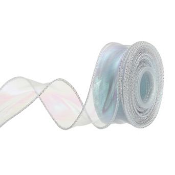 Bright Colored Organza Ribbons Roll For Diy Crafts, Gift Wrapping, Holiday And Wedding Decoration