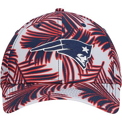 Men's New Era Gray New England Patriots Palms 39THIRTY Flex Hat