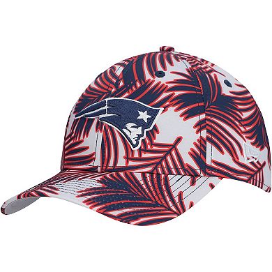 Men's New Era Gray New England Patriots Palms 39THIRTY Flex Hat