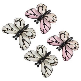 Elegant Hair Clips Hairdo Clips For Women 1.26"x0.98"x0.43" 4 pc
