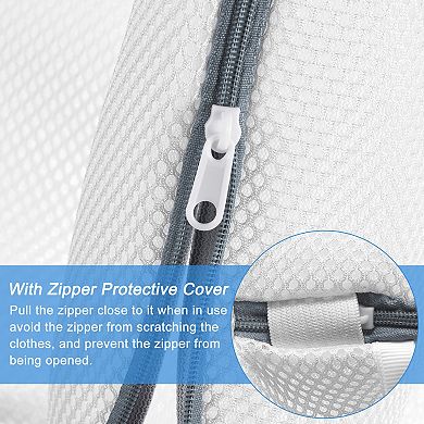 Bra Washing Bag, Cylinder Mesh Laundry Bags For Washing Machine Wash Delicate, Sock, Underwear