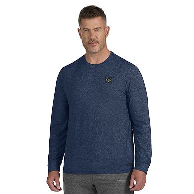 Men's J. Palmer Navy Houston Texans Four Down Long Sleeve T-Shirt