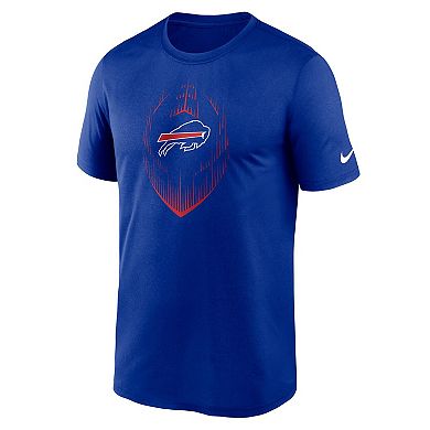 Men's Nike Royal Buffalo Bills Big & Tall Blitz Legend Icon T-Shirt