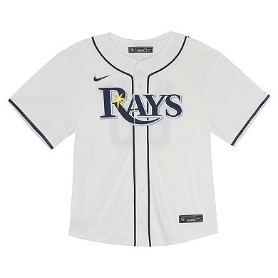 Youth Nike White Tampa Bay Rays Home Game Jersey