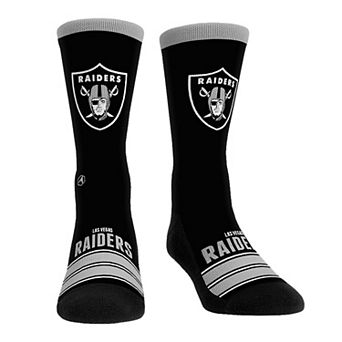 Unisex Rock Em Socks Las Vegas Raiders Gametime Stripe Crew Socks