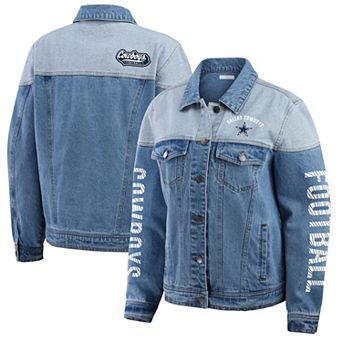 Women's WEAR by Erin Andrews Dallas Cowboys Full-Button Denim Jacket