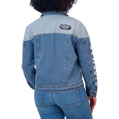Women's WEAR by Erin Andrews Dallas Cowboys Full-Button Denim Jacket