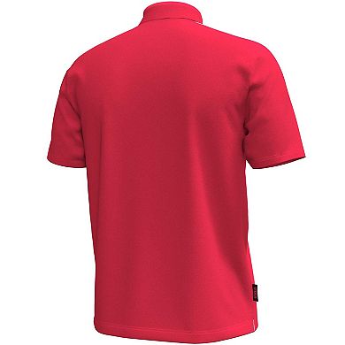 Men's Under Armour Red Utah Utes Title Polo