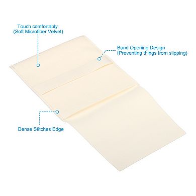 Jewelry Pouches Portable Soft Storage Bags Packaging for Necklace, Bracelet