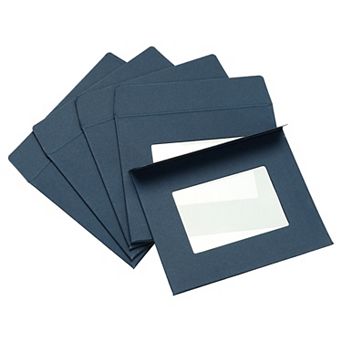 Full Face Window Envelopes Clear Double Sided for Mailing Statement Photos Catalogs